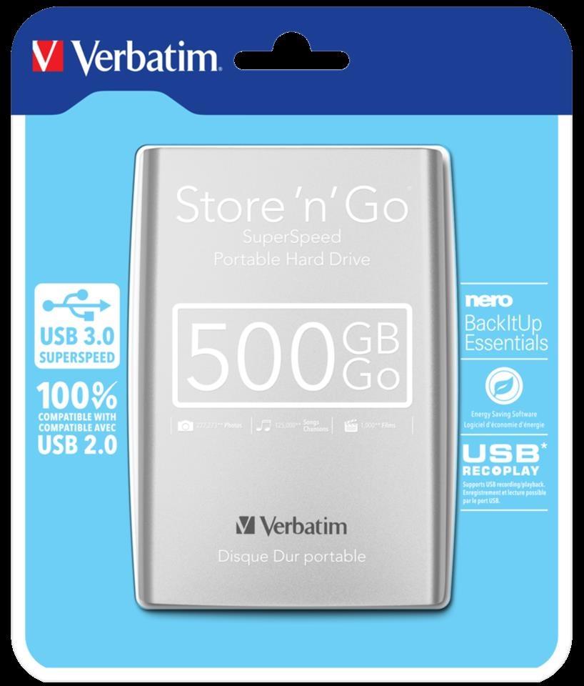  Hard Disk i jashtem Verbatim Ext HDD 2.5