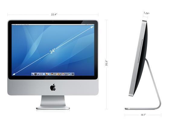 IMAC 20 ''PERFEKTE'' 2.4 4 120SSD R&R COMPUTER 
