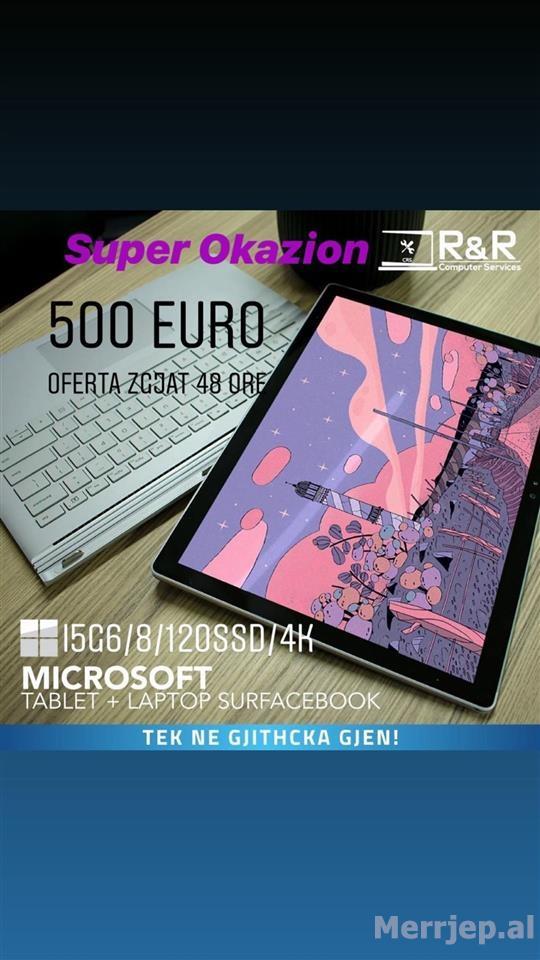 SURFACE BOOK TABLET SUPER OKAZION 48 ORE 500 EURO 