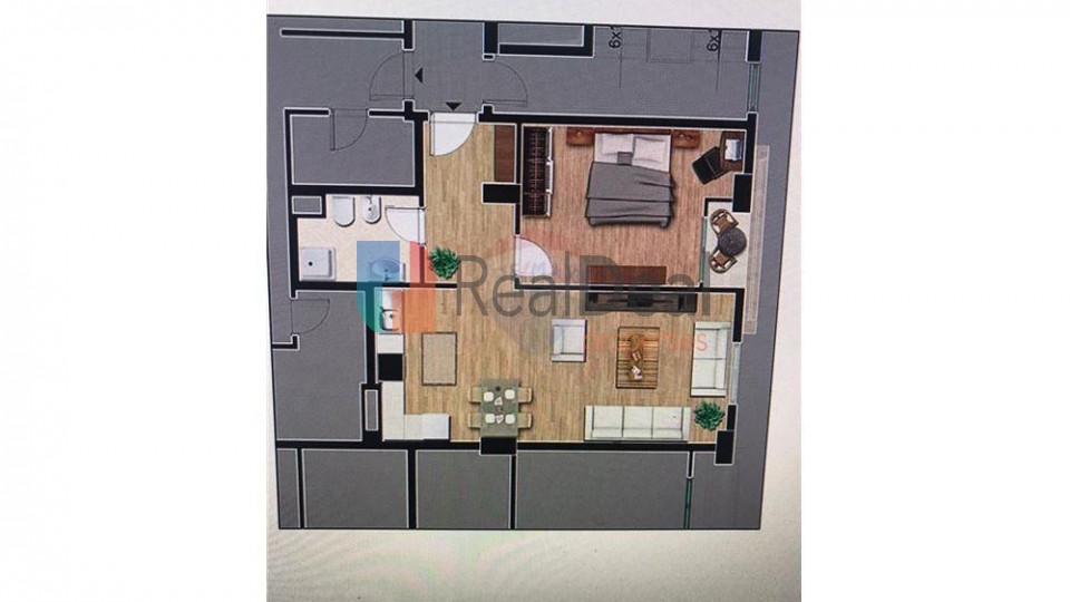 Apartament 1+1 Ne Shitje, Tek Babe Rexha - 68m2