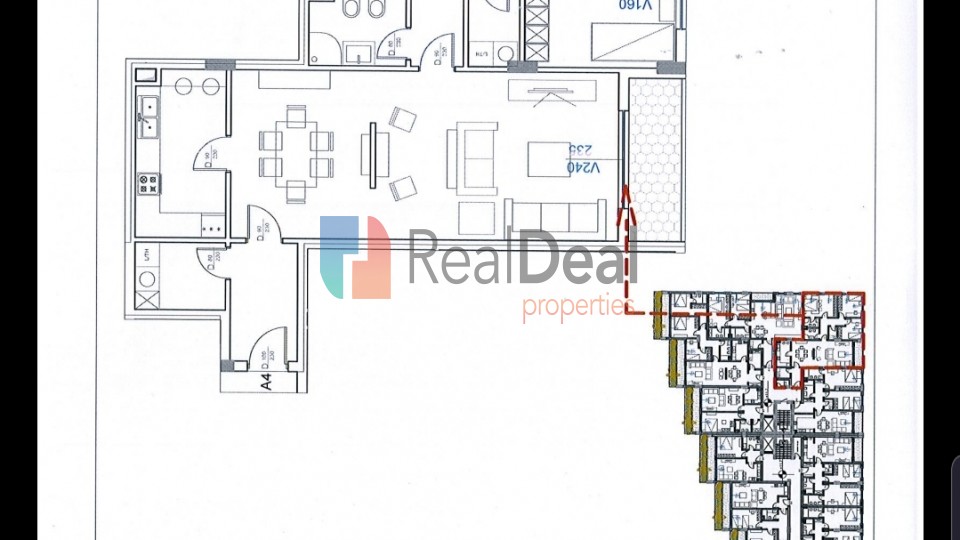 Okazion Kleringu! Tek Liqeni Thate, Shitet Apartament 3+1+2 Ne Ndertim te 2020! - 161m2