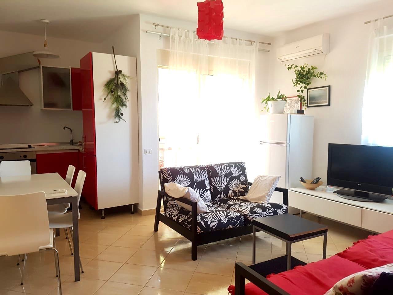 JEPET ME QERA Apartamente 2+1 në Durrës, Golem Sip: 80m2