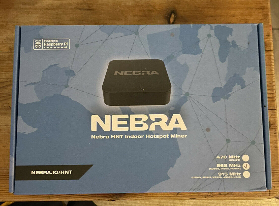 Nebra HNT Indoor Hotspot Miner - EU 868