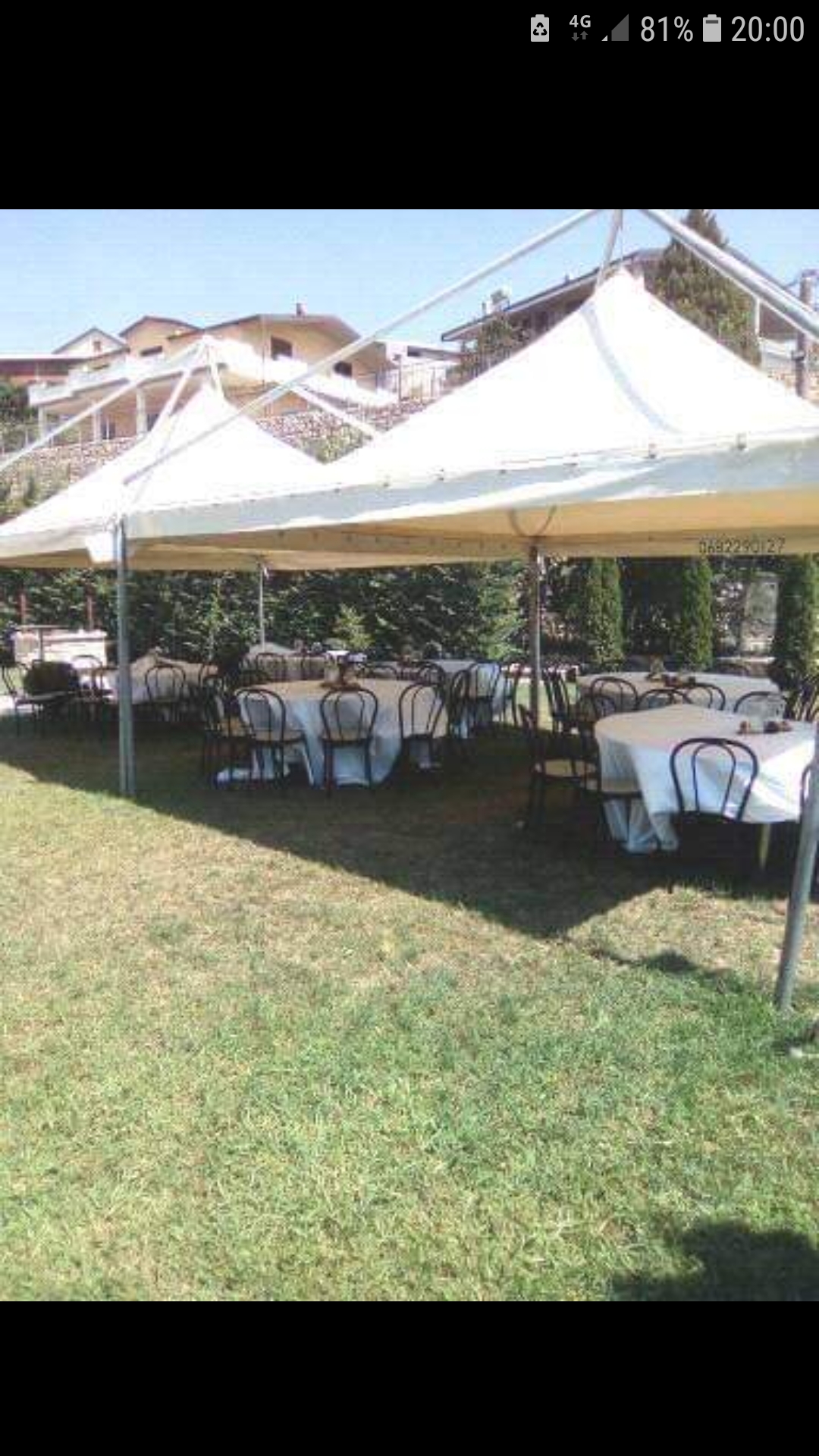 Tenda, karrige per dasma dhe panaire