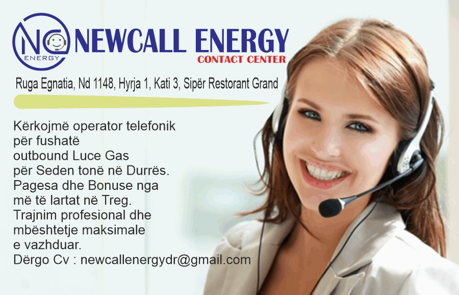 Kërkohen operatorë telefonik 