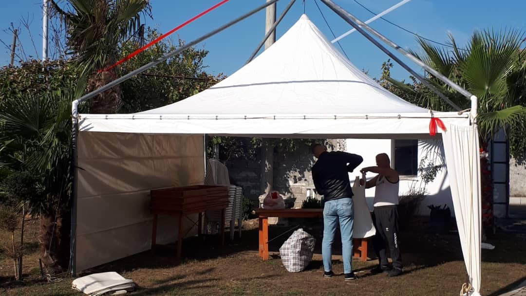 Çadra me qera per dasma dhe evente